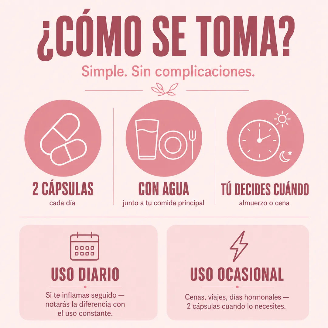 Pleena™ Apoyo Digestivo Diario para Menos Hinchazón y Pesadez