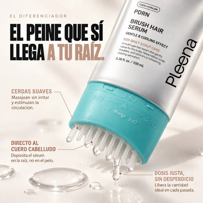 Reedle Shot — Serum Capilar con Peine Masajeador
