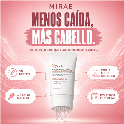 MIRAE™ — Menos Caída, Más Densidad, Sin Minoxidil