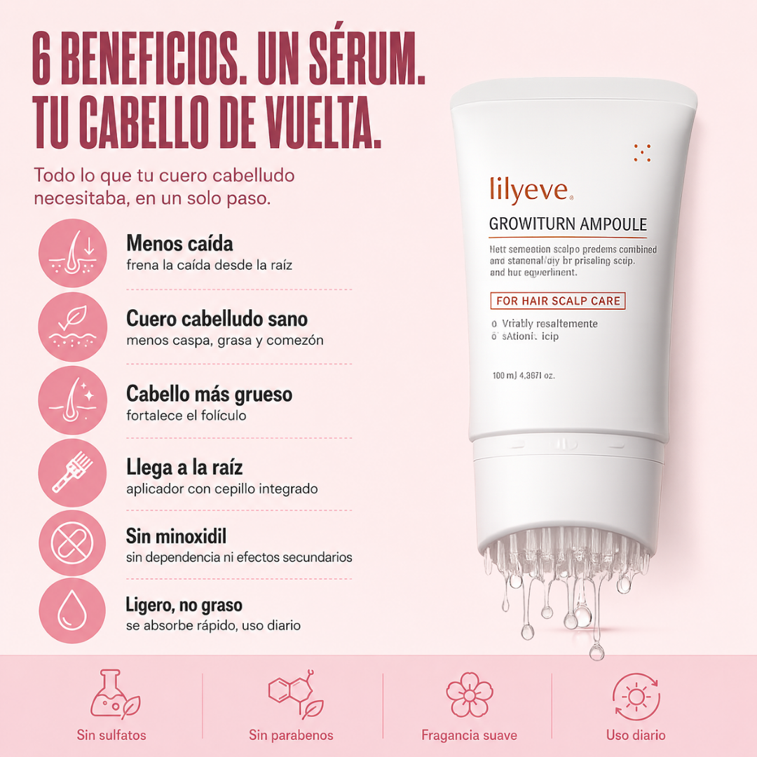 MIRAE™ — Menos Caída, Más Densidad, Sin Minoxidil