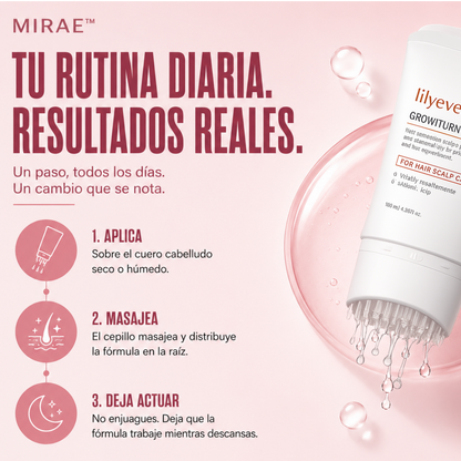 MIRAE™ — Menos Caída, Más Densidad, Sin Minoxidil