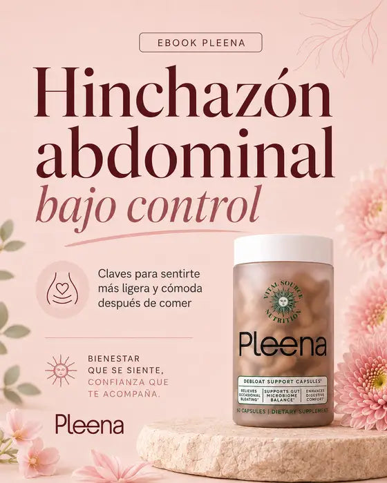 Hinchazón abdominal bajo control